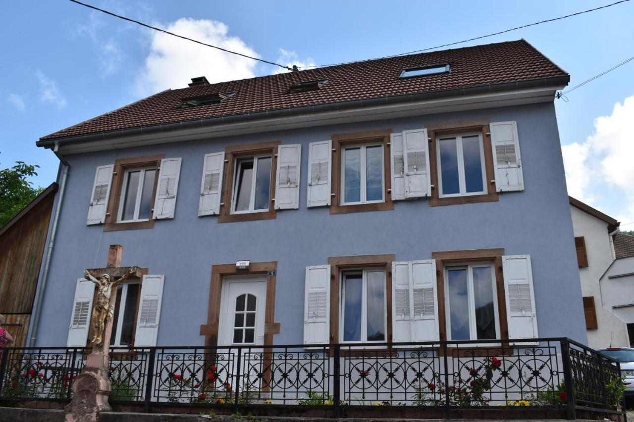 Bleu Seize Apartment Natzwiller Exterior foto