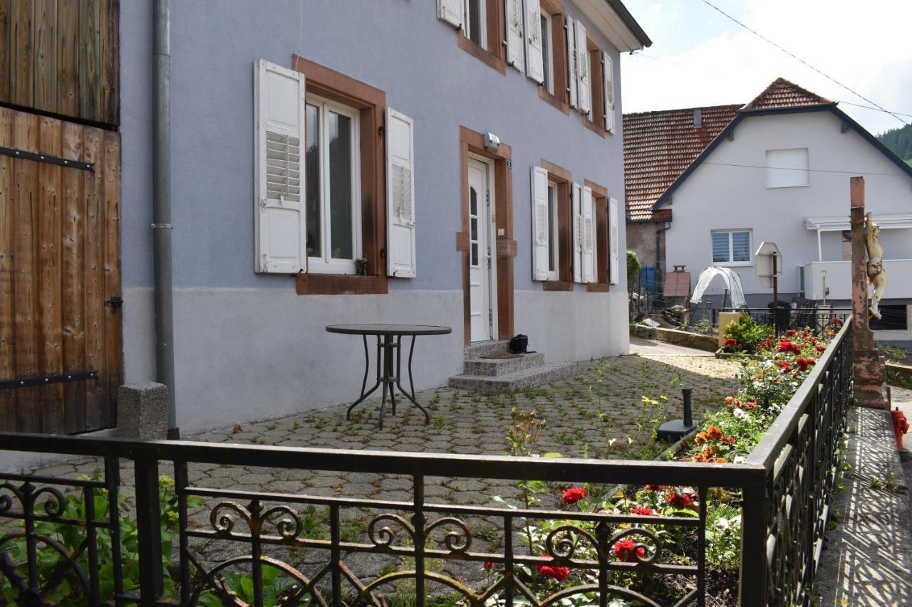Bleu Seize Apartment Natzwiller Exterior foto